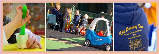 The Learning Tree; private pre-school nursery, after school care and holiday club.